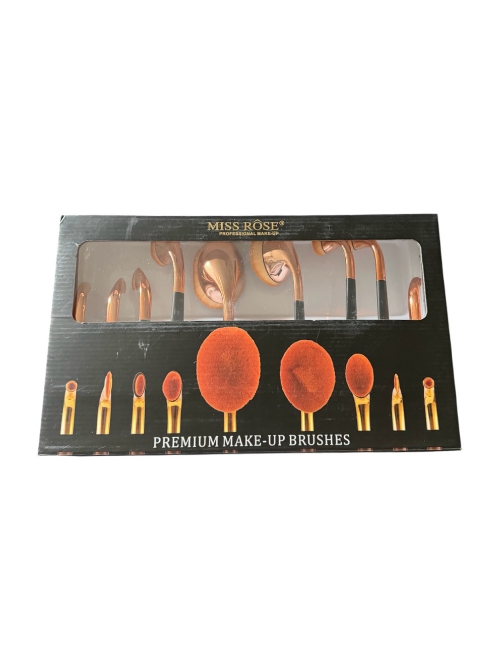 NWT-MISS ROSE-Premium makeup brushes